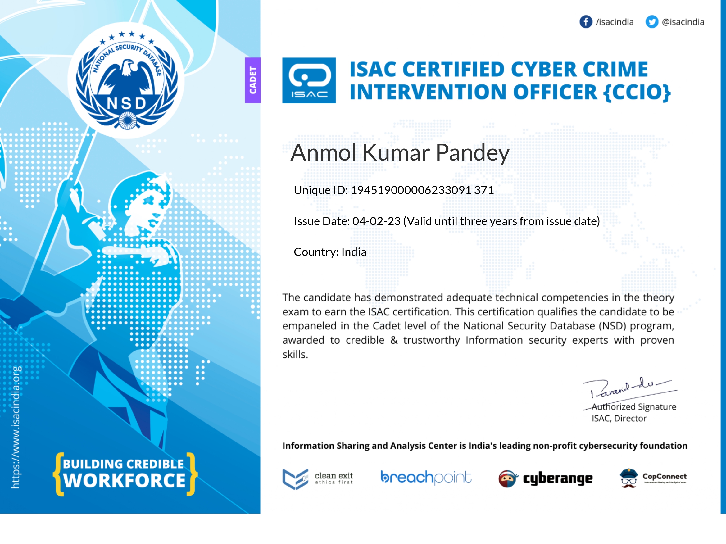 Certificate Image