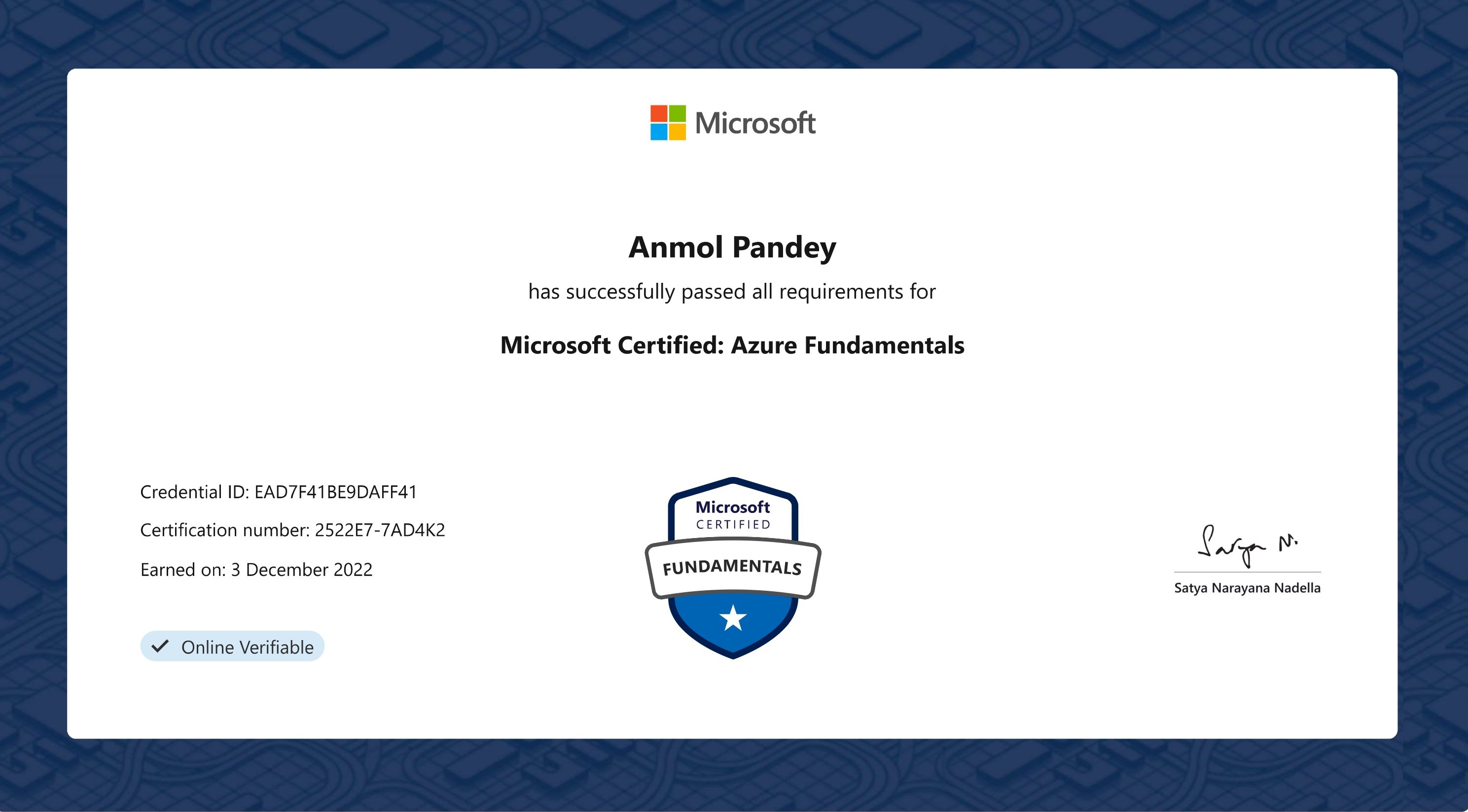 Certificate Image